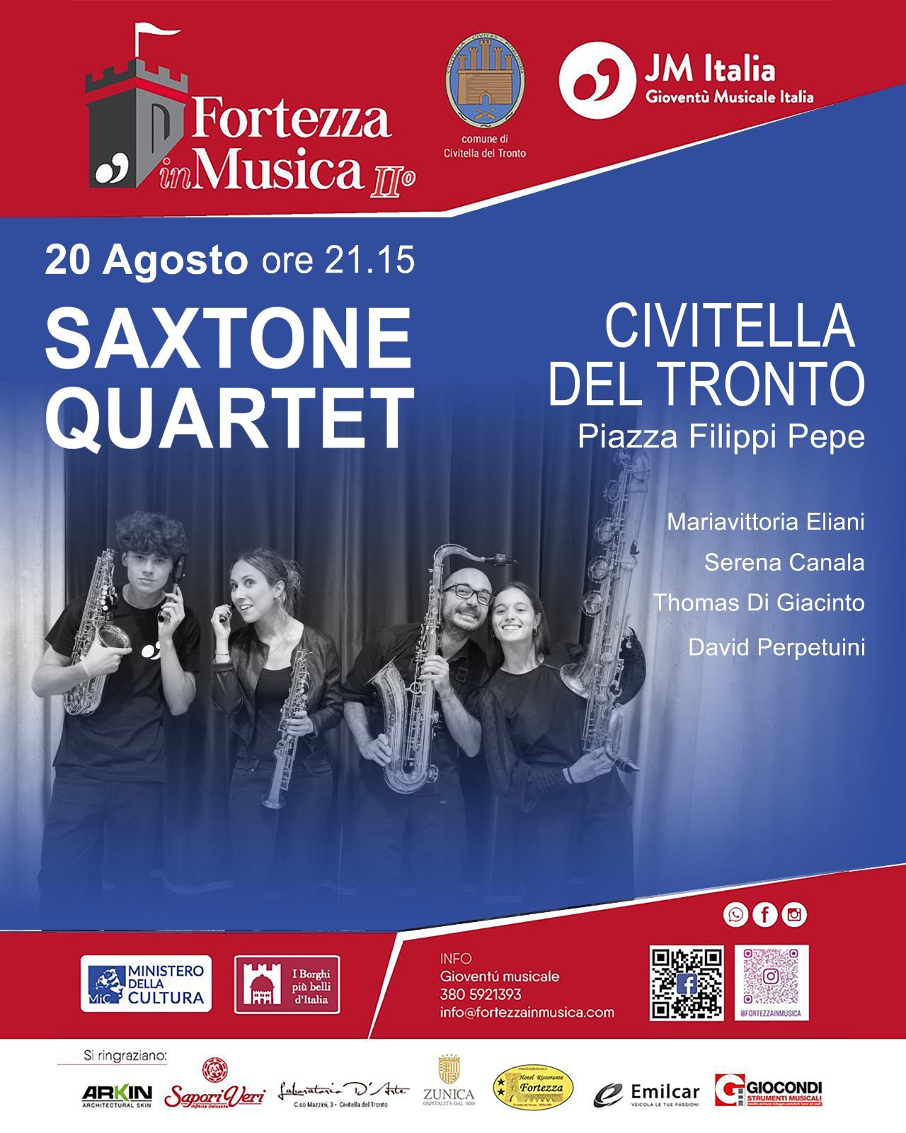 Saxtone Quartet – Sax in Concerto